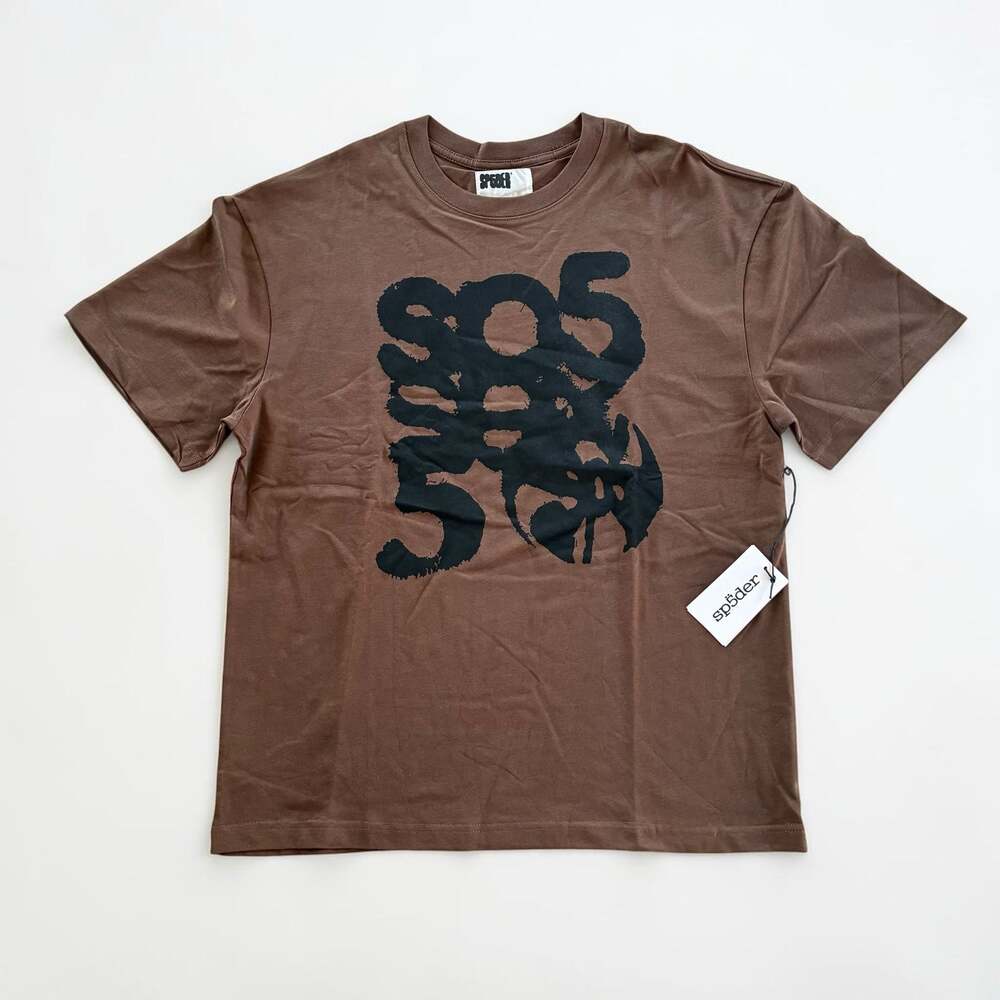 Sp5der Sp5 Sex Tee Brown